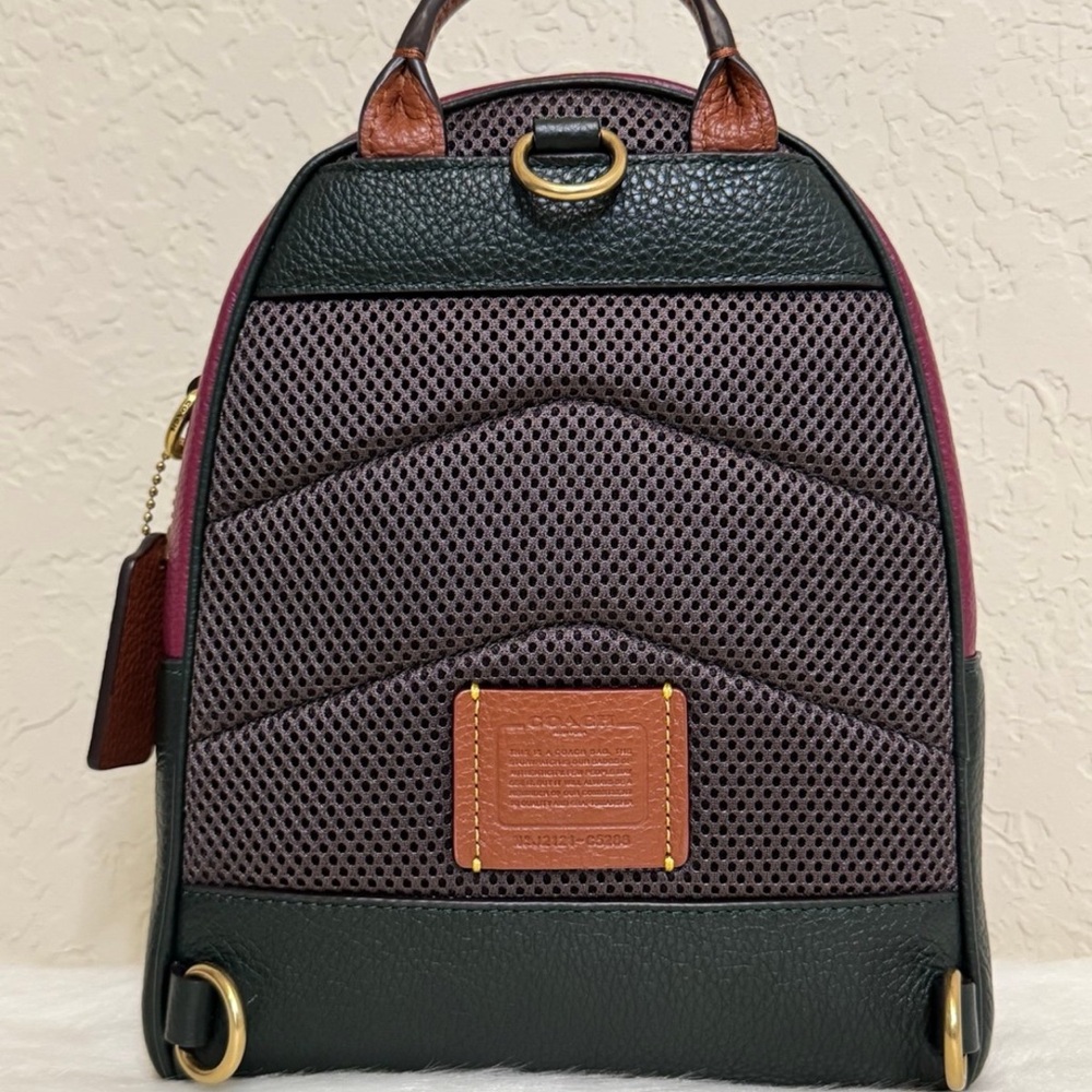 Coach Charter Backpack 18 In Colorblock - Picture 4 of 12